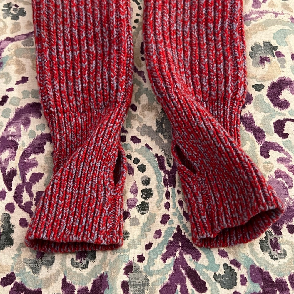Ganni Rib Knit Fingerless Gloves - Picture 9 of 13
